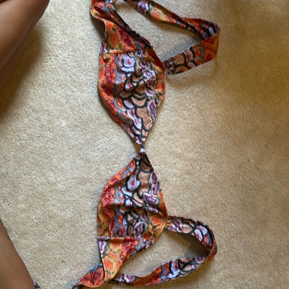 Strawberry milk mob XL tiger tail top - Picture 1 of 3